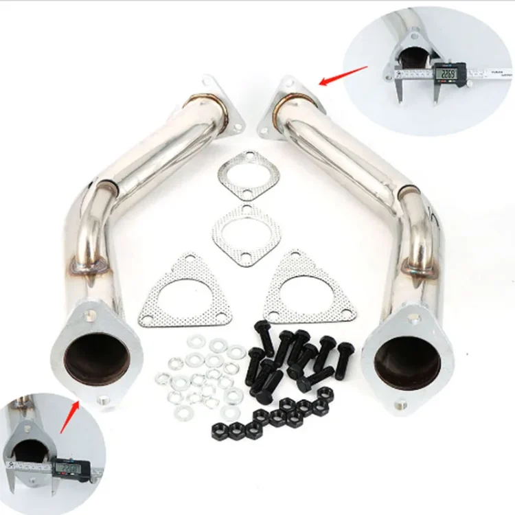 JDM Decat Nissan 350z Catless Downpipe - Image 2
