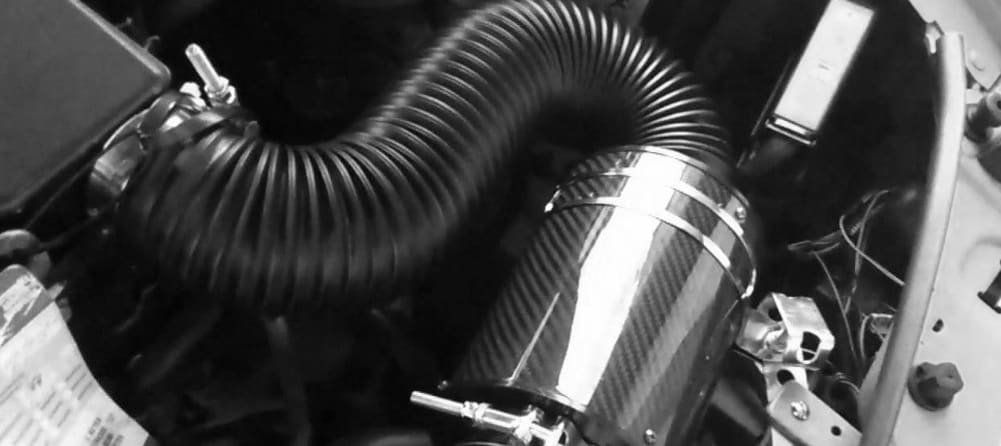 76mm cold air intake illustration
