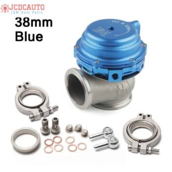 Flanged turbo waste gate_blue
