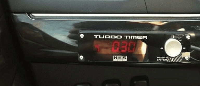 HKS turbo timer illustration