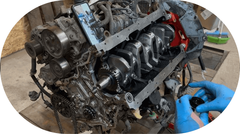 Mazda 3 crankshaft AP01 with bearing kits